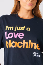 'I'm Just A Love Machine' Slogan T-Shirt