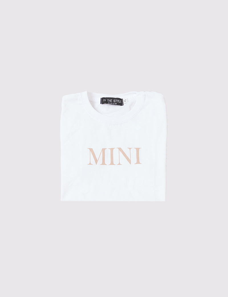 Kids 'Mini' Printed T-Shirt