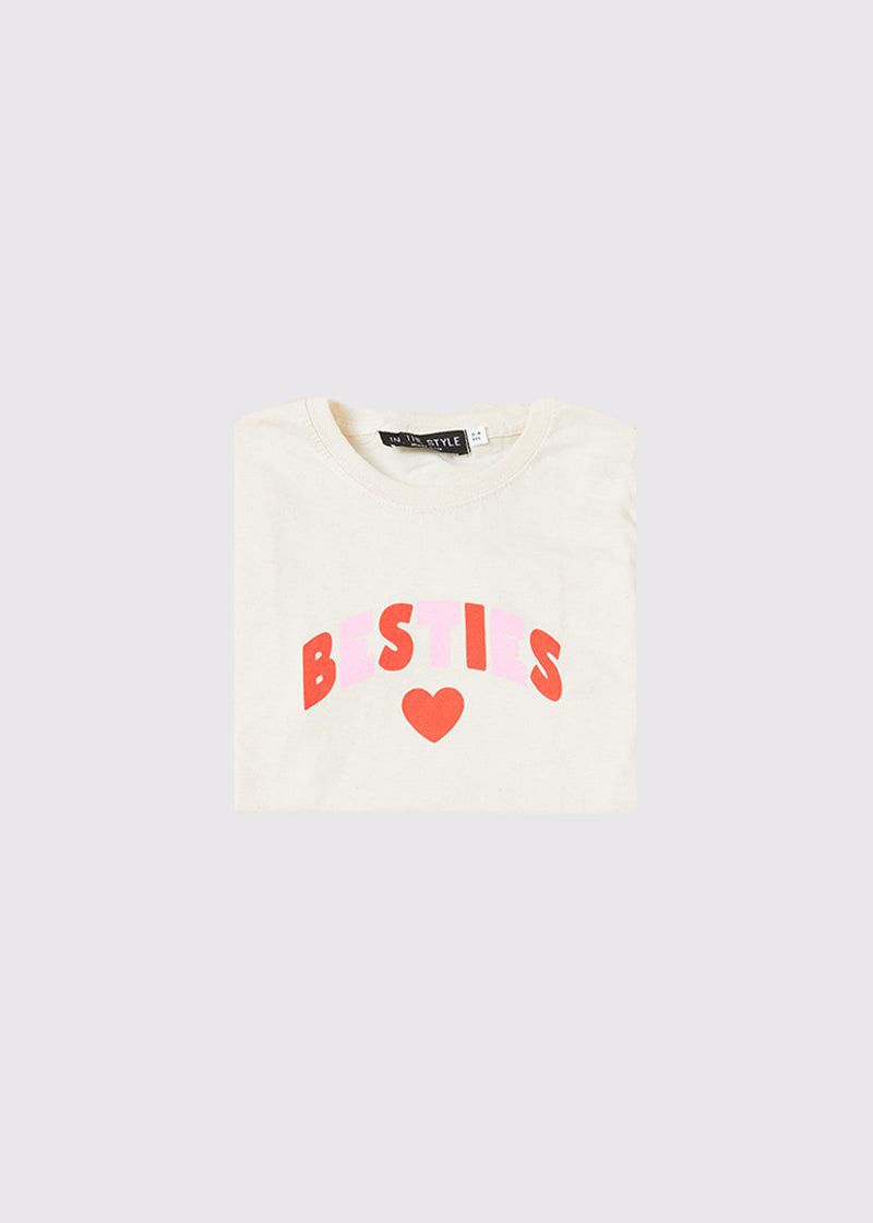Kids 'Besties' Printed T-shirt