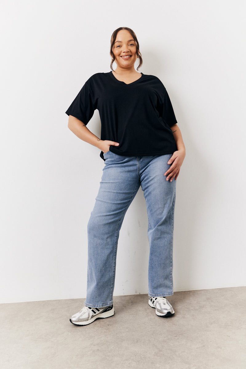 2 Pack Slouchy V-Neck T-Shirt