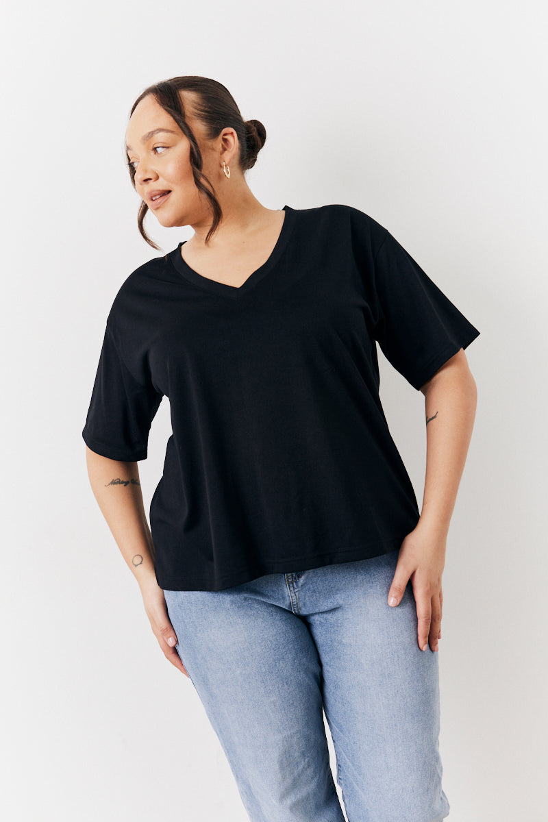 2 Pack Slouchy V-Neck T-Shirt