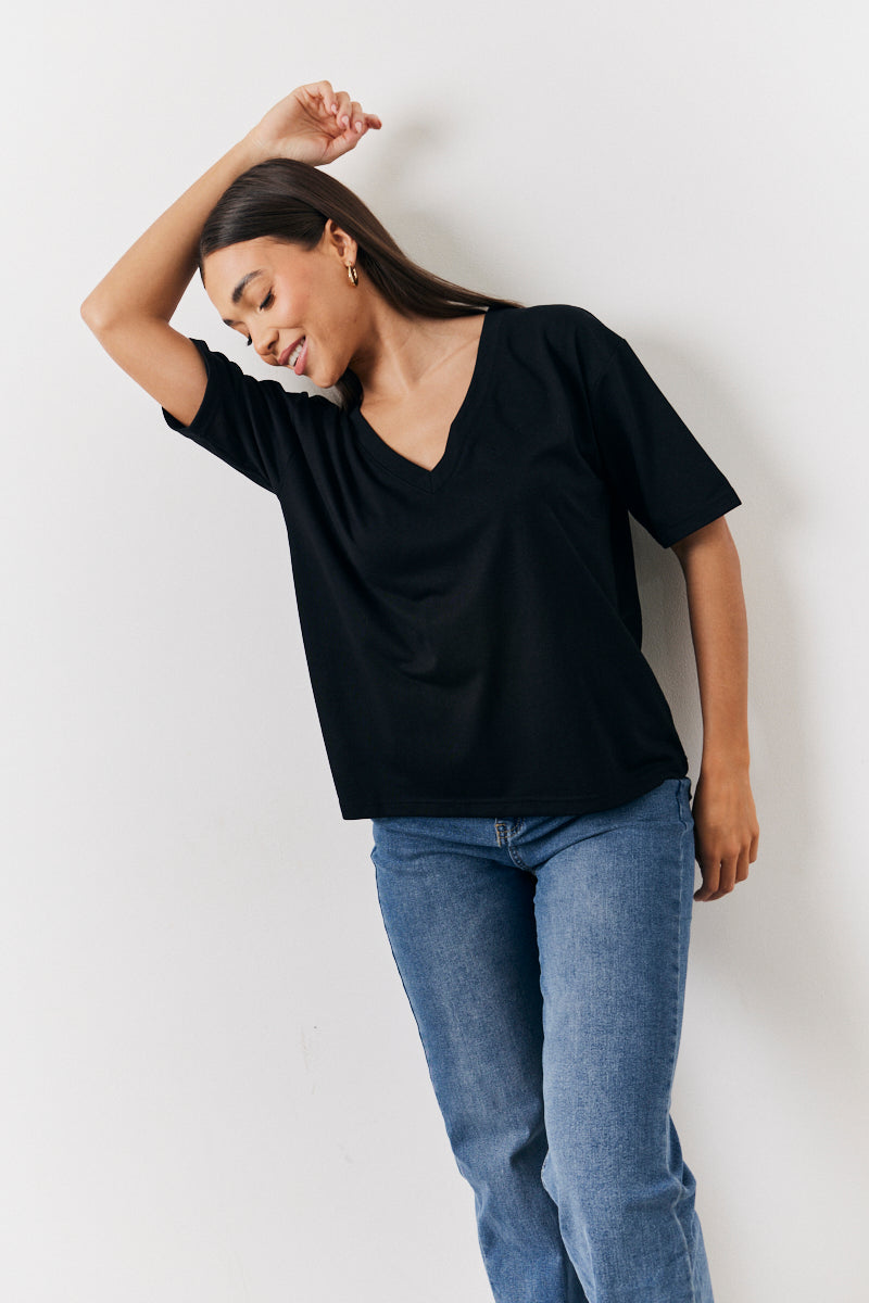 2 Pack Slouchy V-Neck T-Shirt
