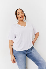2 Pack Slouchy V-Neck T-Shirt