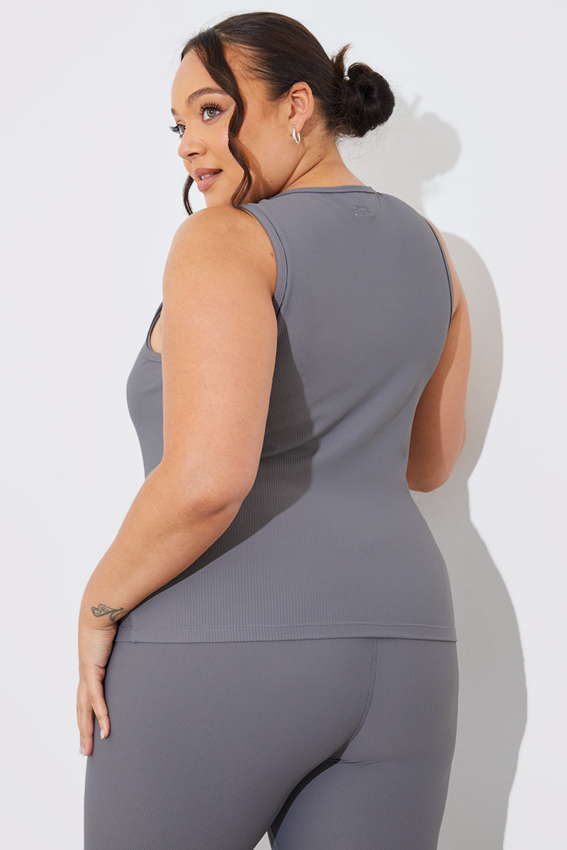 Active Sculpt Ribbed Fitted Sports Vest