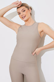 Active Sculpt Ribbed Fitted Sports Vest