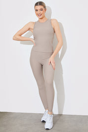 Active Sculpt Ribbed Fitted Sports Vest