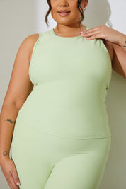 Active Sculpt Ribbed Fitted Sports Vest