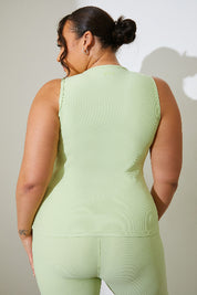 Active Sculpt Ribbed Fitted Sports Vest