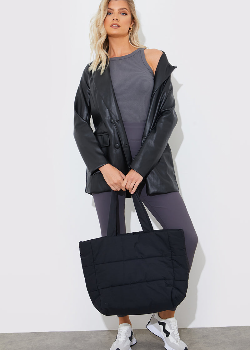 More Sustainable Ribbed Racer Vest