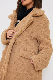Borg Double Breasted Coat