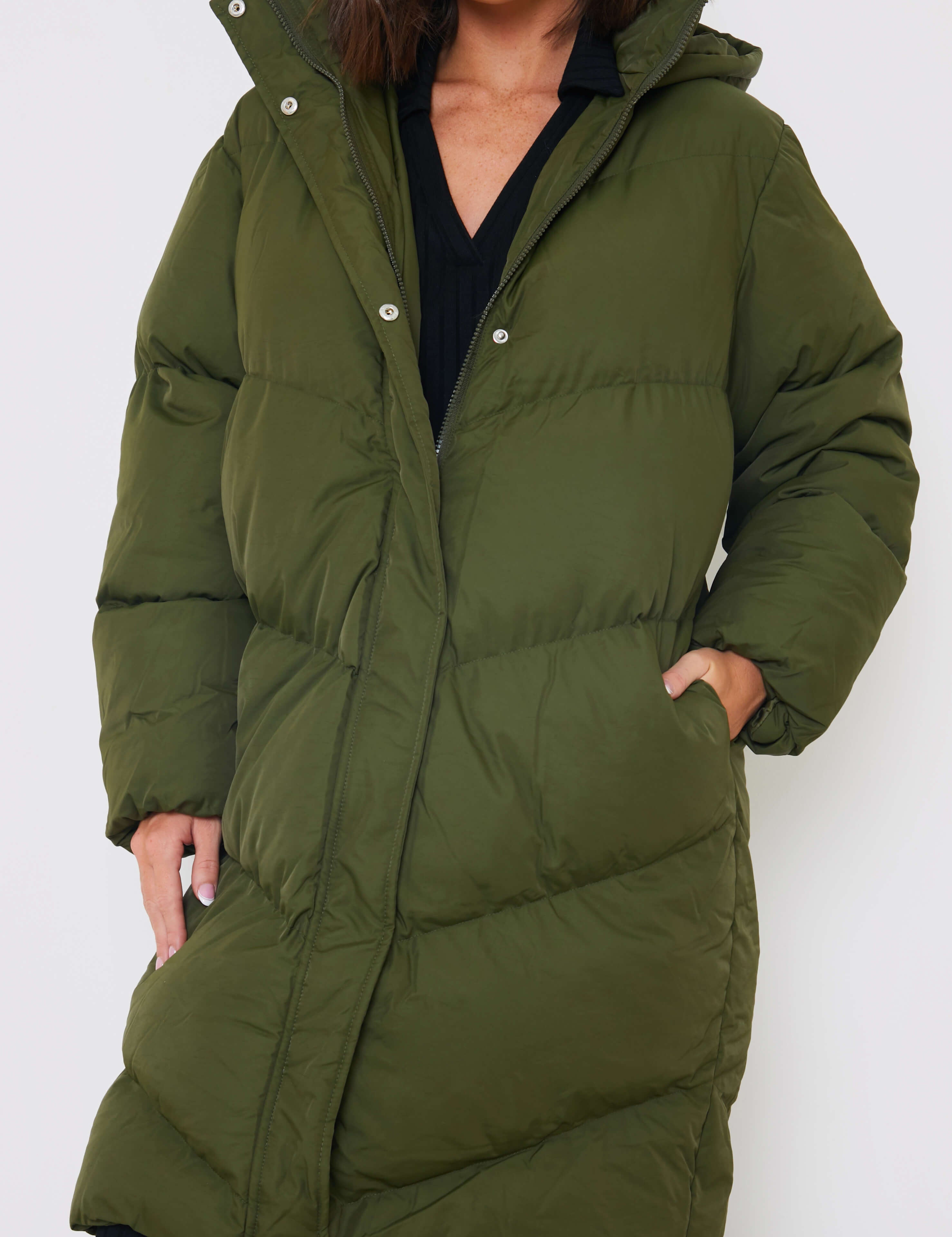 Longline Puffer Coat