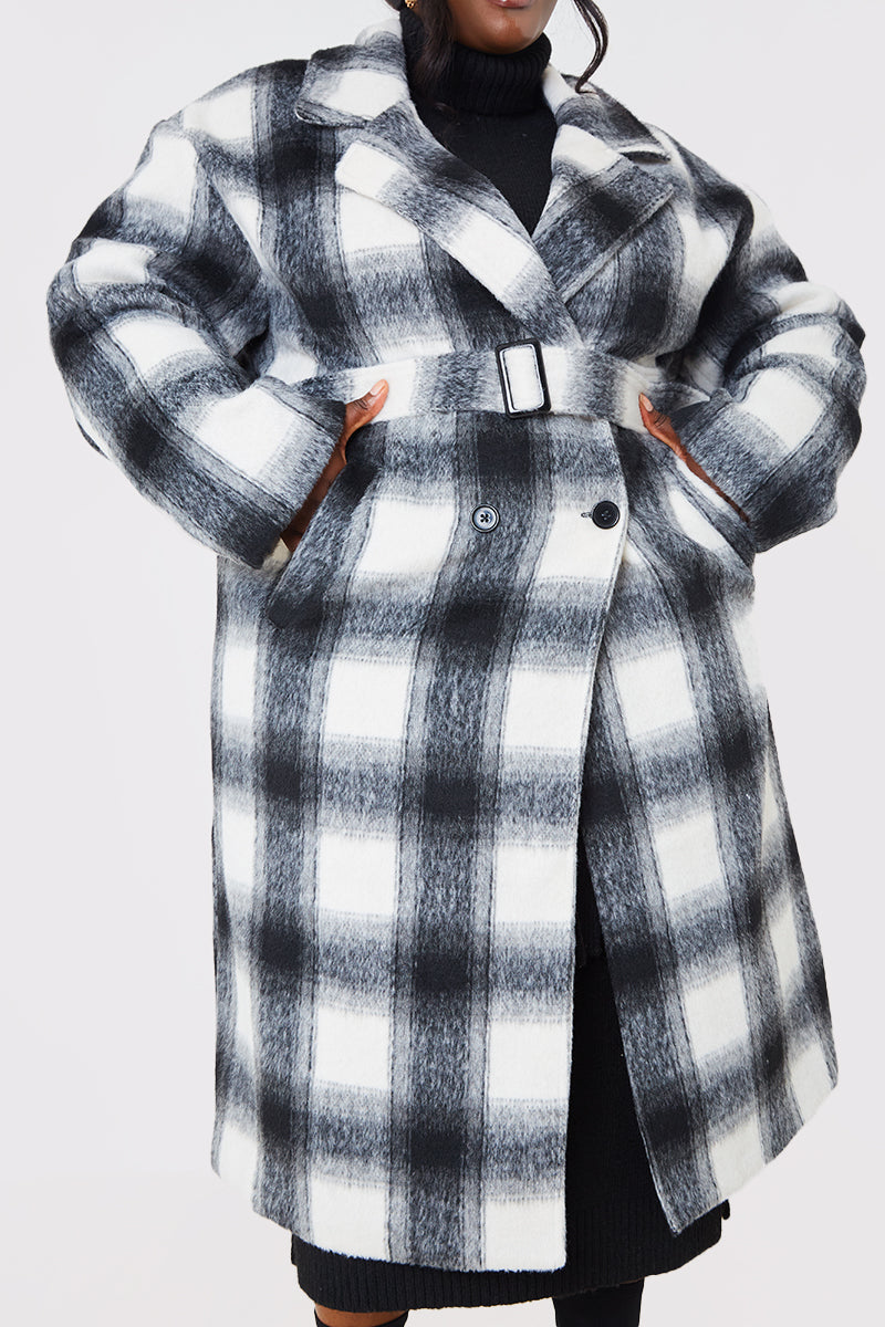 Double Breasted Duster Coat