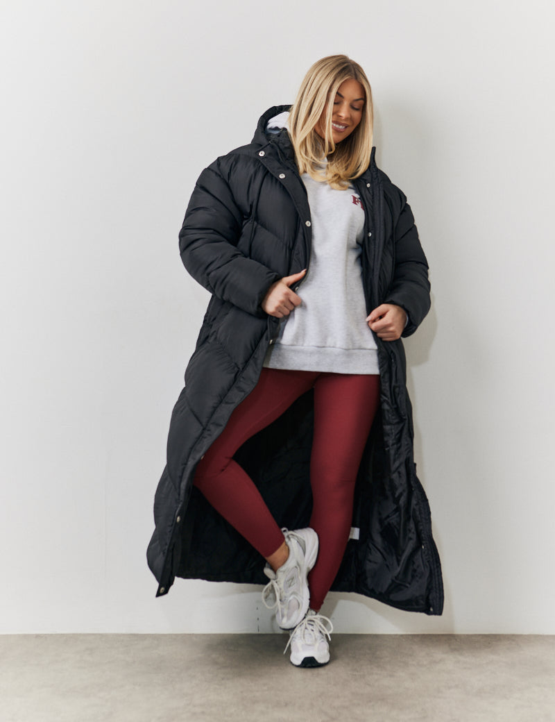 Longline Puffer Jacket