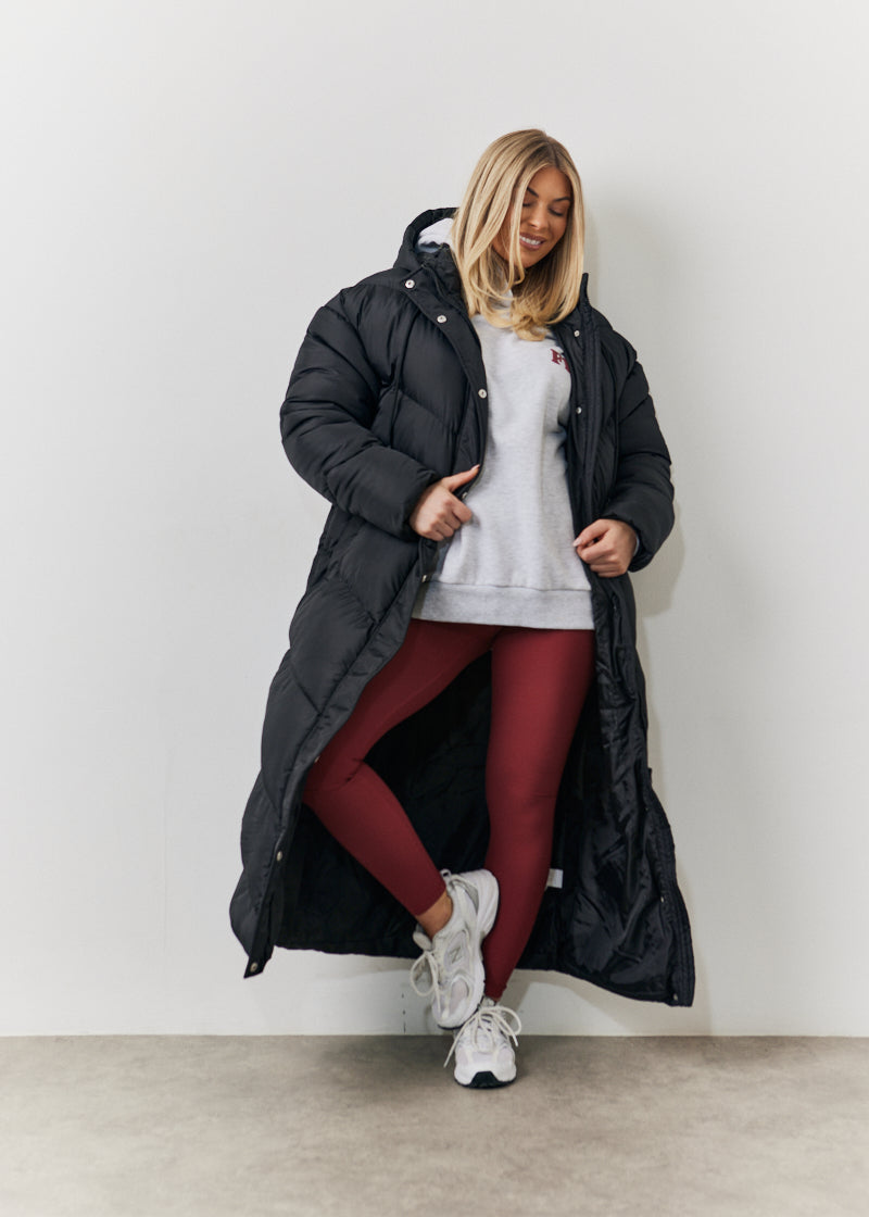Longline Puffer Jacket