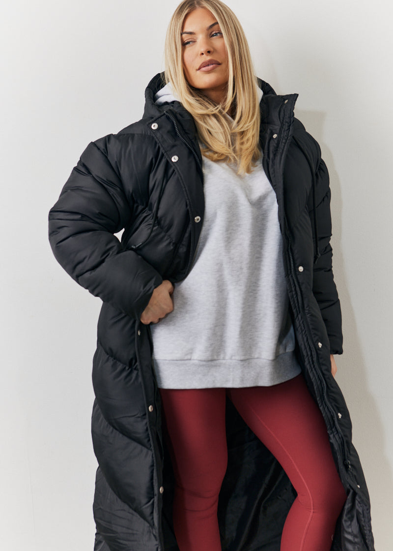 Longline Puffer Jacket