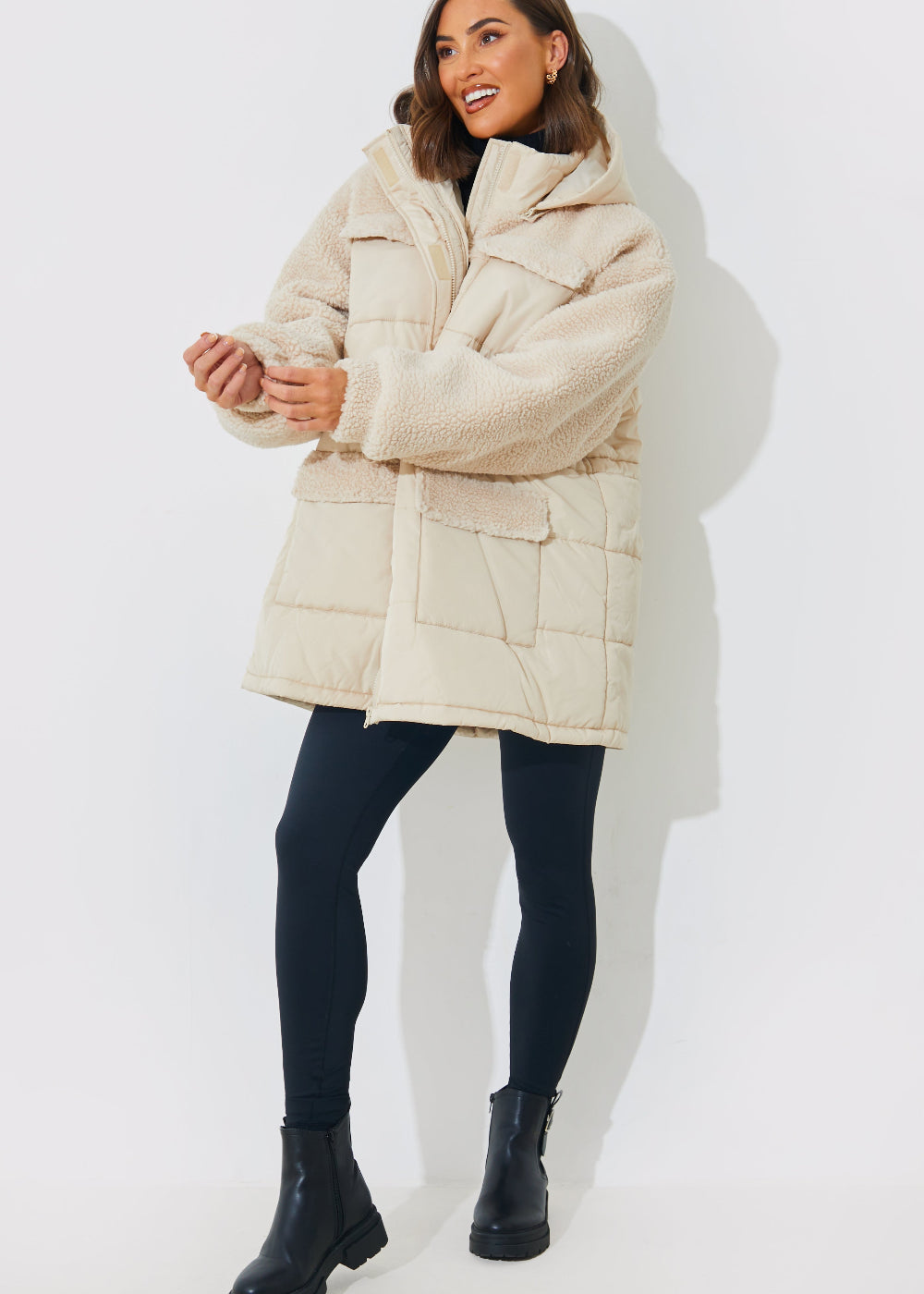 Detachable Hood Coat