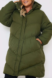 Longline Puffer Coat