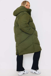 Longline Puffer Coat