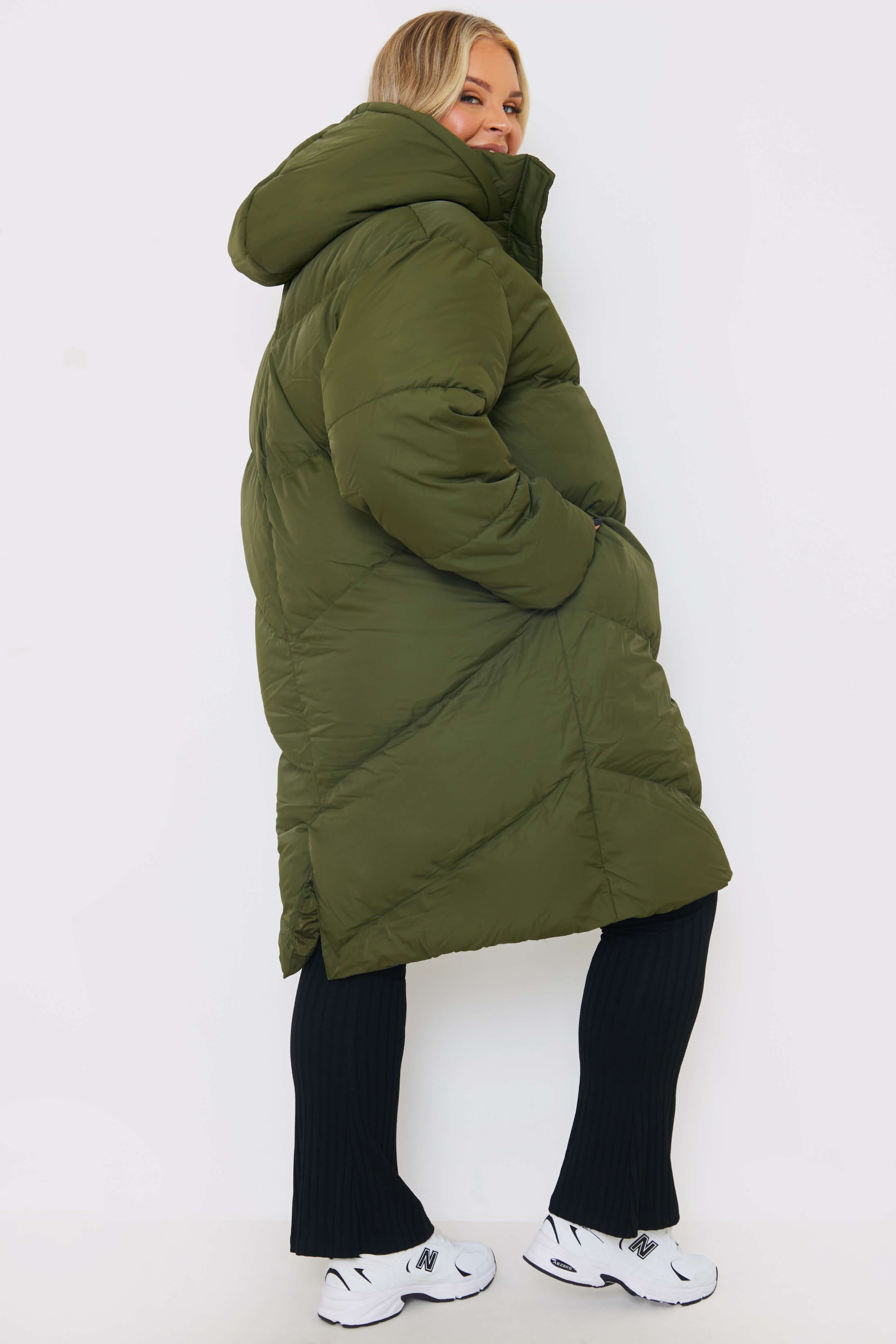 Longline Puffer Coat