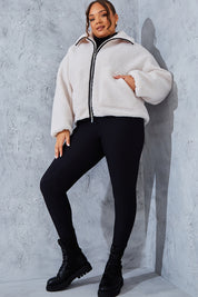 Borg Contrast Jacket