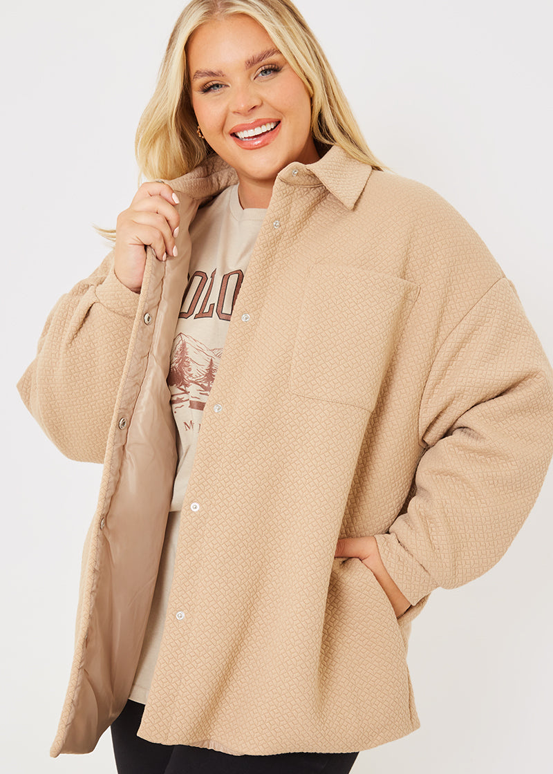 Quilted Oversized Shacket