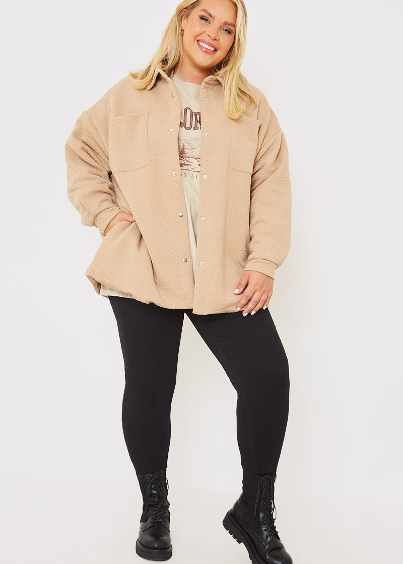 Quilted Oversized Shacket