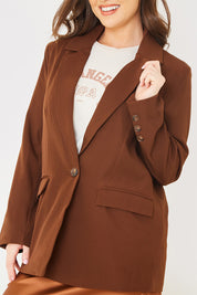 Oversized Boxy Blazer