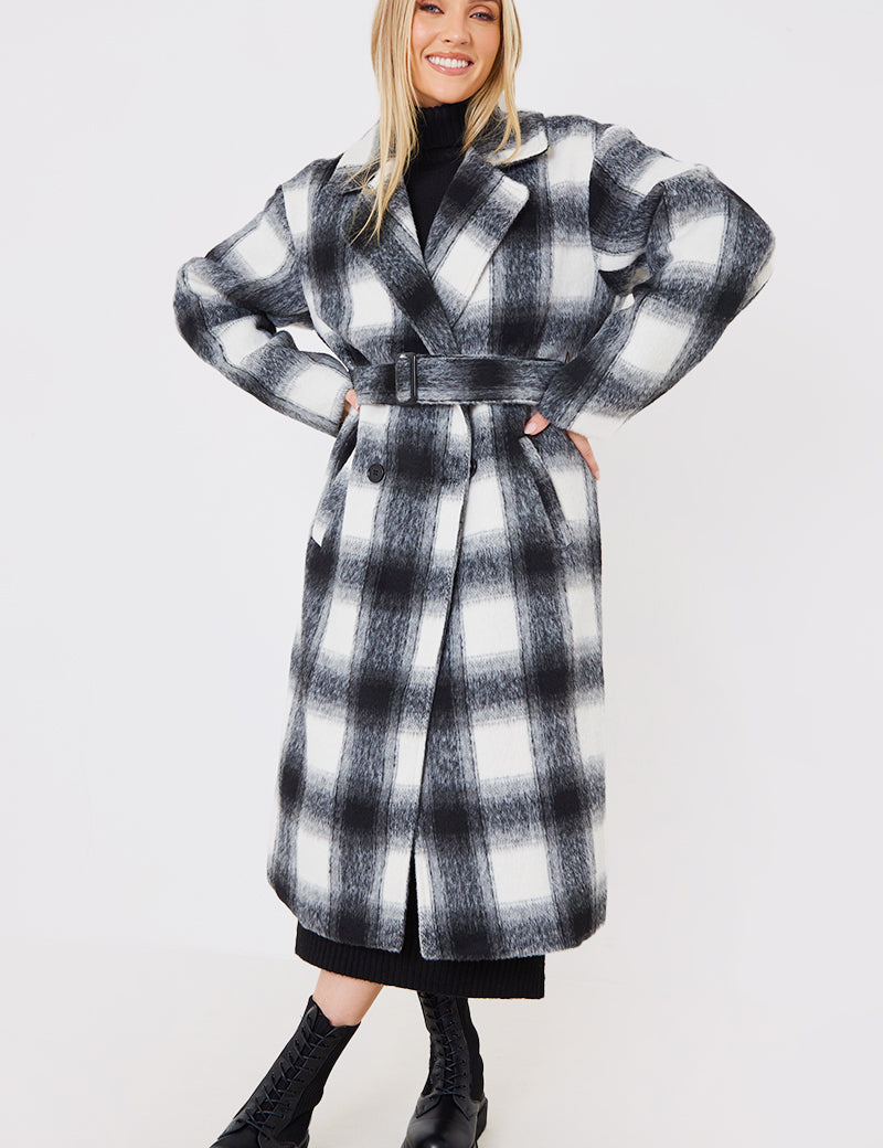 Double Breasted Duster Coat