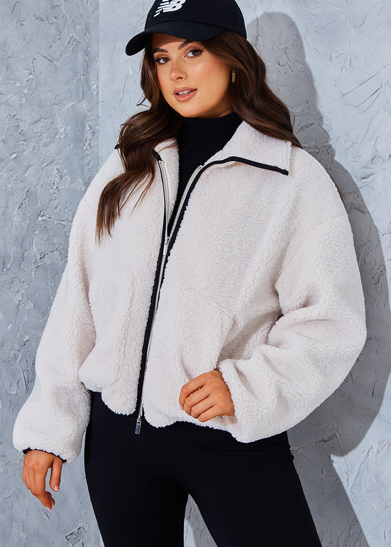 Borg Contrast Jacket