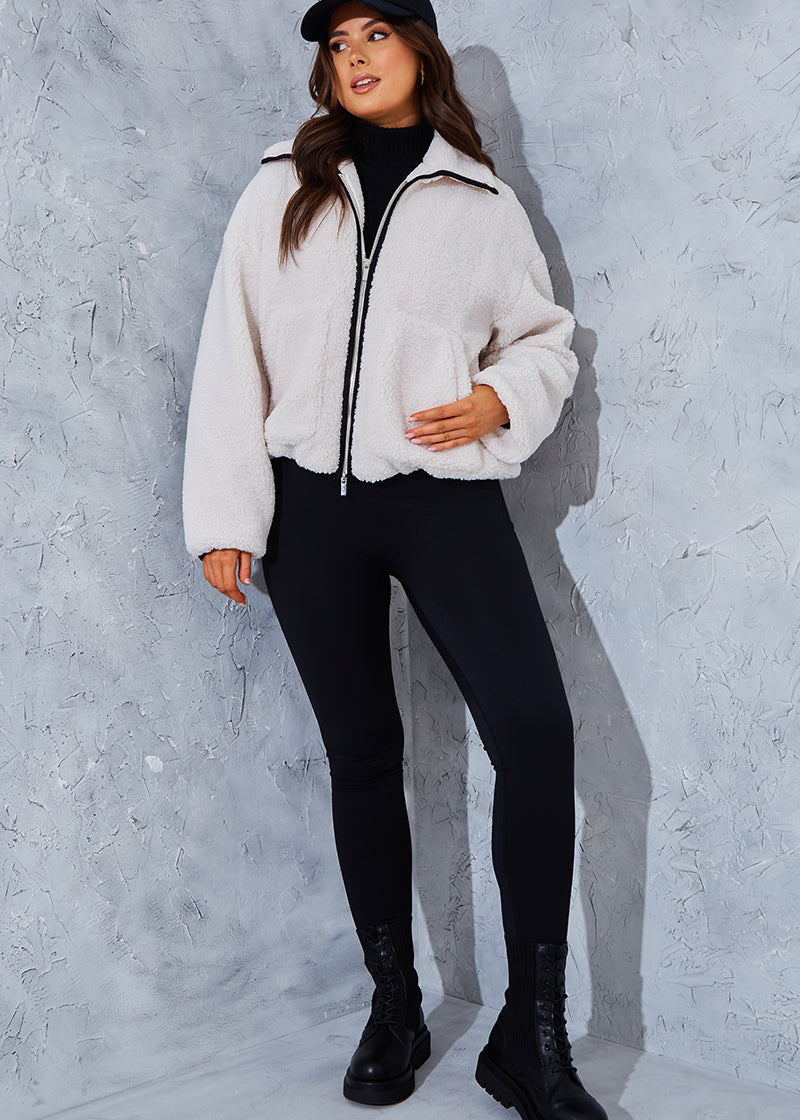 Borg Contrast Jacket