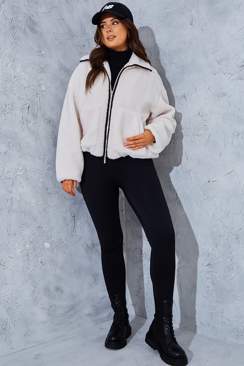 Borg Contrast Jacket