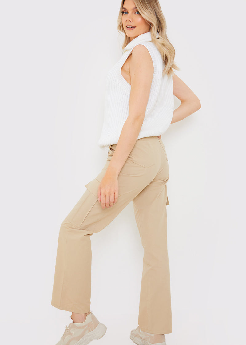 Cargo Trousers With Pocket Details