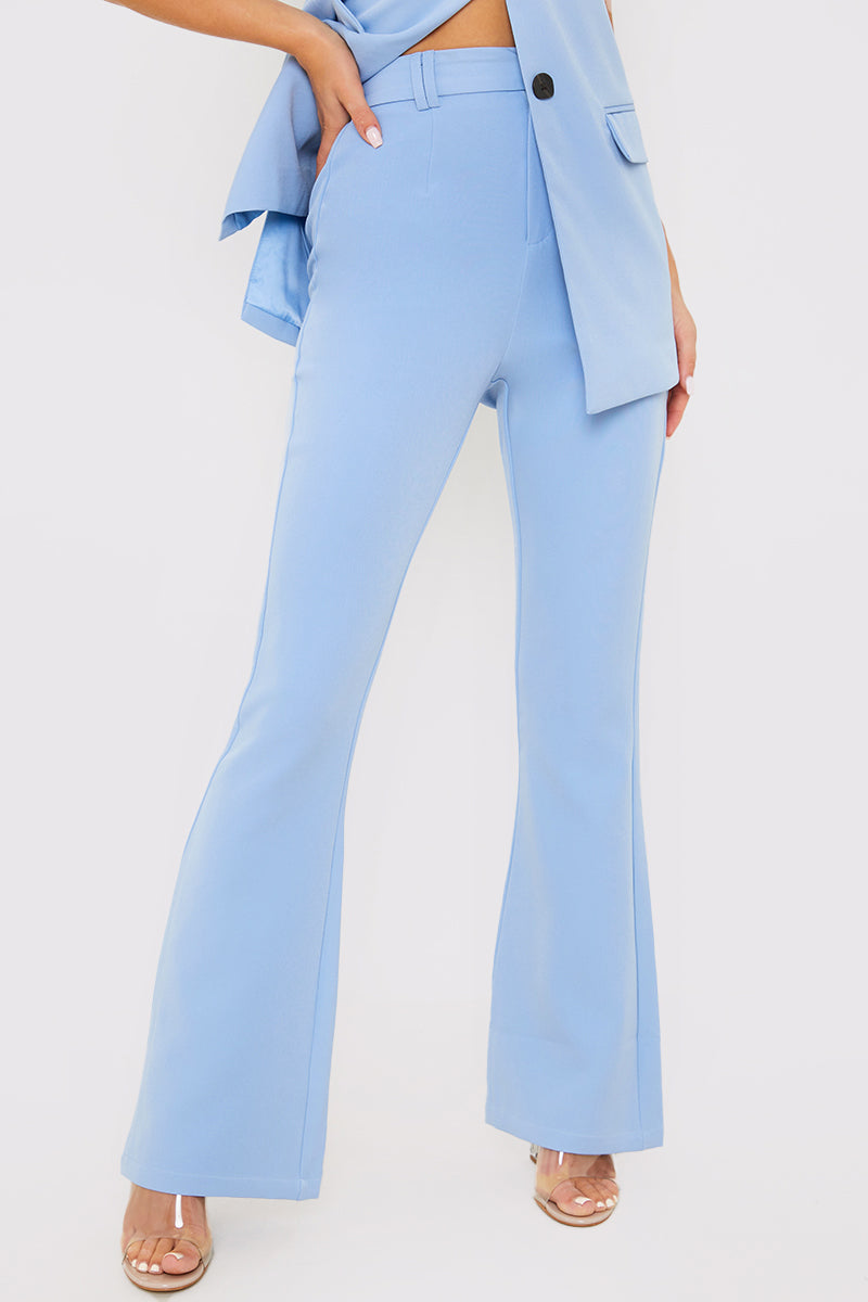 Flared Tailored Trousers