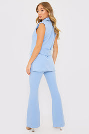 Flared Tailored Trousers