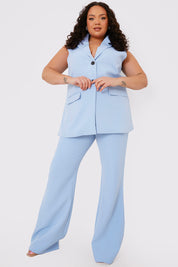 Flared Tailored Trousers