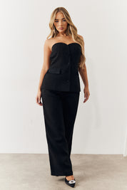 Tailored Wide Leg Trouser