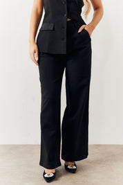 Tailored Wide Leg Trouser