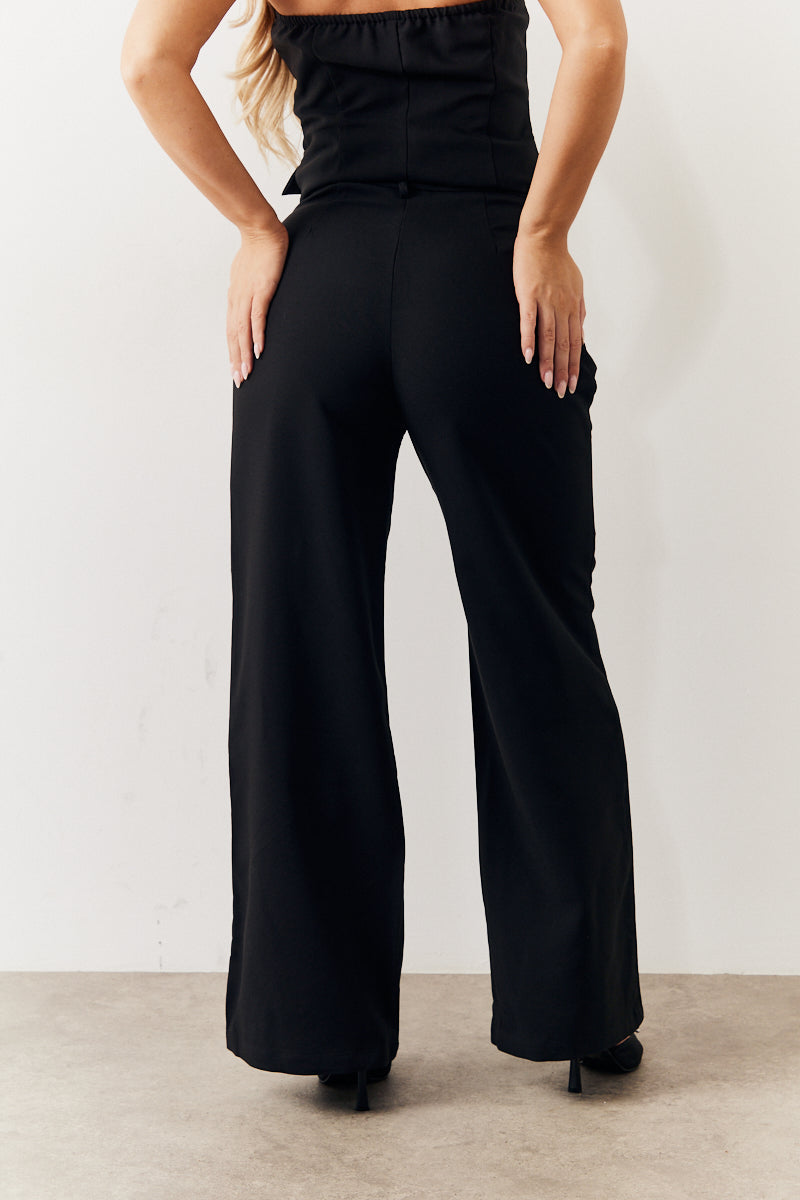 Tailored Wide Leg Trouser