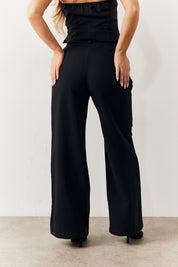 Tailored Wide Leg Trouser