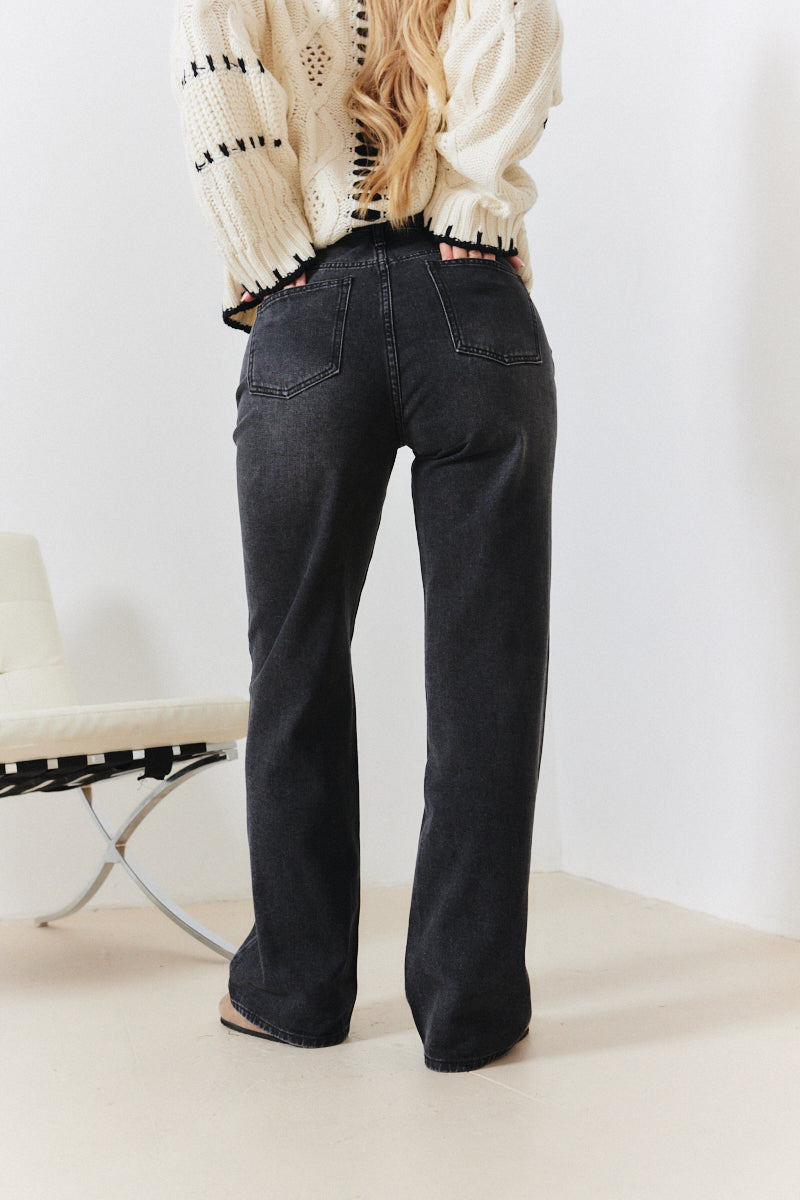 Straight Leg Jeans