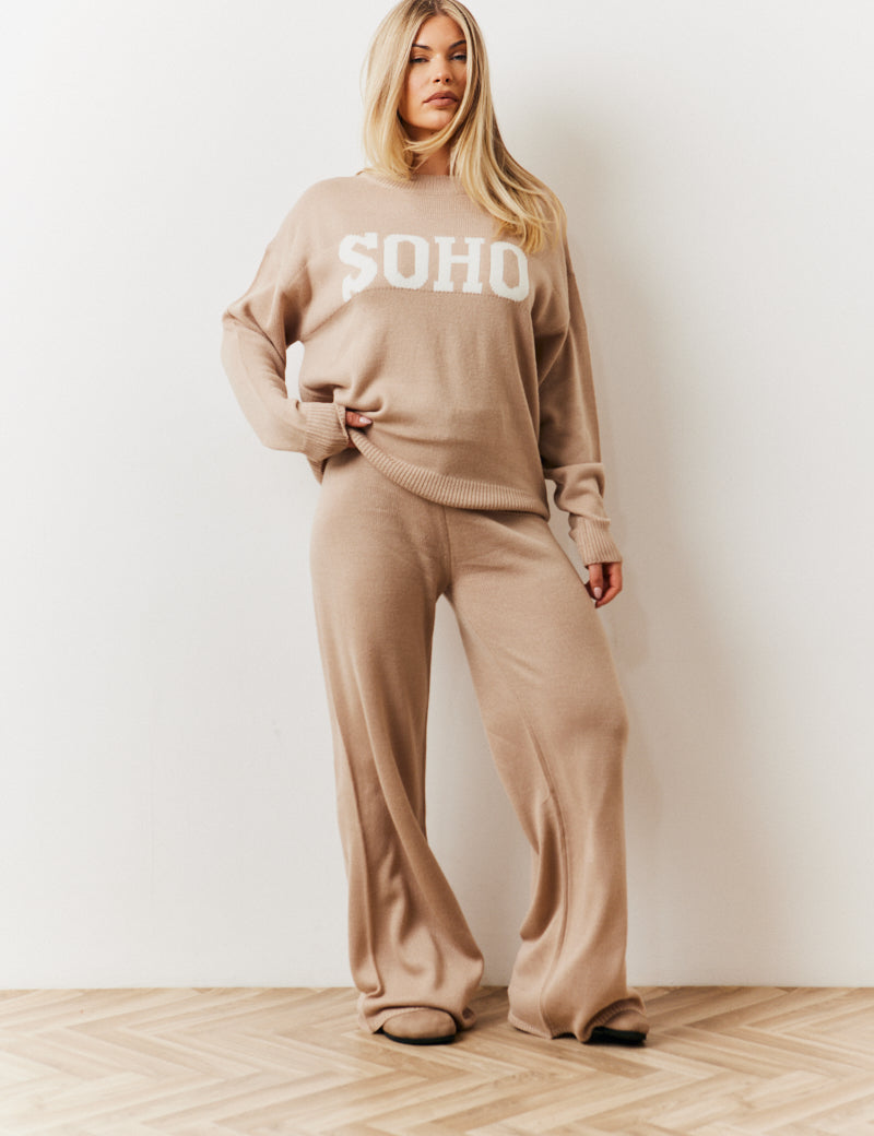 Paris Knitted Co Ord Jumper