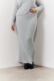 Fluffy Rib Co-Ord Midaxi Skirt