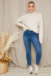 Recycled Dark Wash Denim Jeans