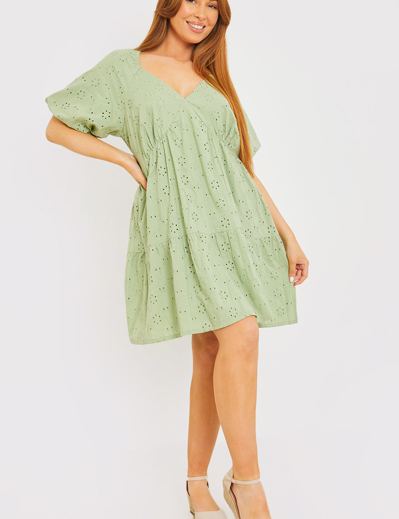 Broderie Dress