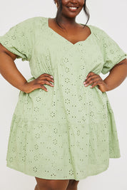 Broderie Dress