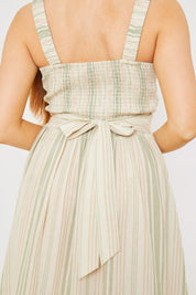 Tie Back Midi Dress