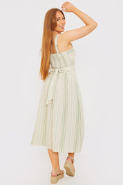 Tie Back Midi Dress