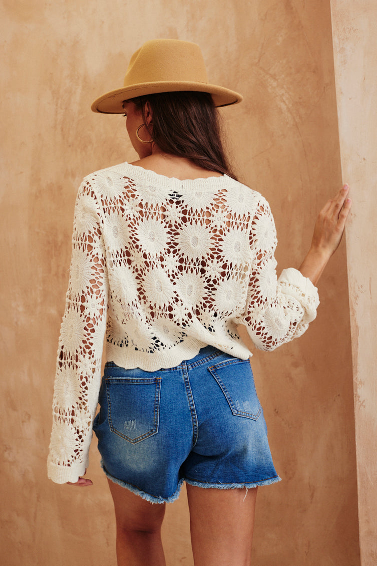Pretty In Detail Cardigan