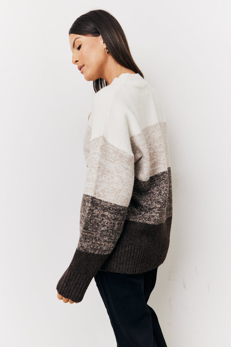 Recycled Tonal Crew Neck Jumper