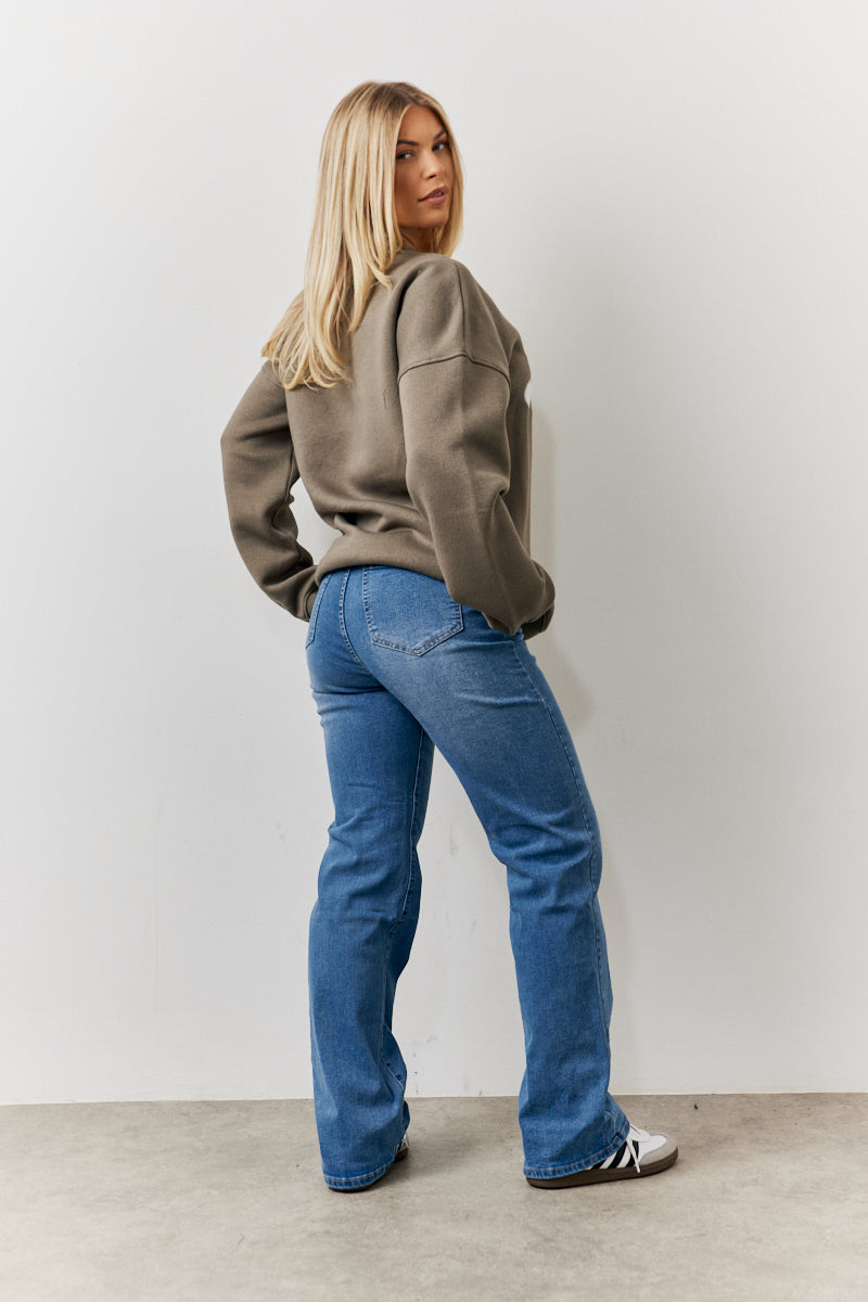 Straight Leg Jeans